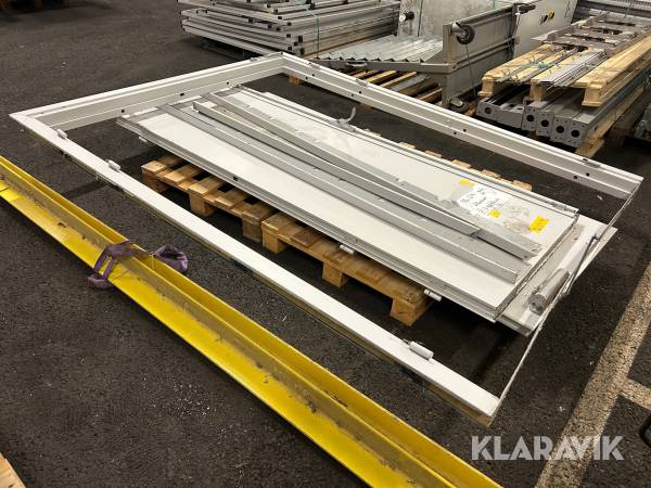 Ståldörr / dubbeldörr 18x24