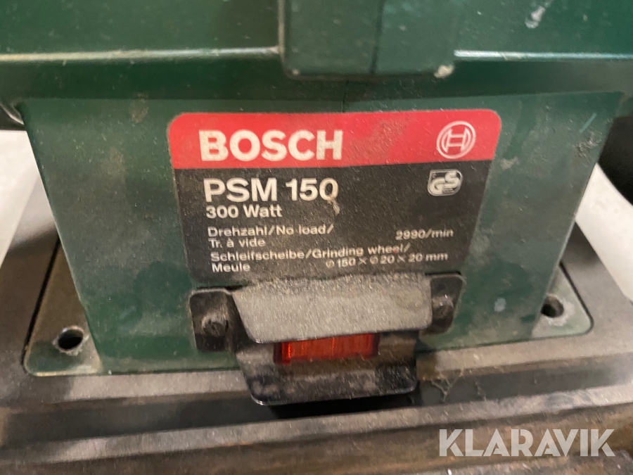Slipmaskin Bosch PSM 150, Håbo, Klaravik auktioner