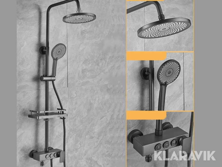 Duschset Stockholm Design Stockholm, Kristianstad, Klaravik