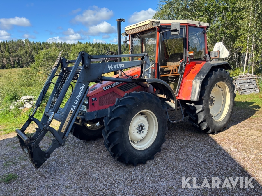 Traktor Same Explorer-2 skogsutförande + redskap