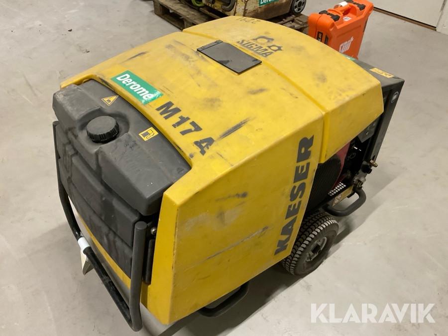 Bensindriven kompressor Kaeser M17A Mobilair