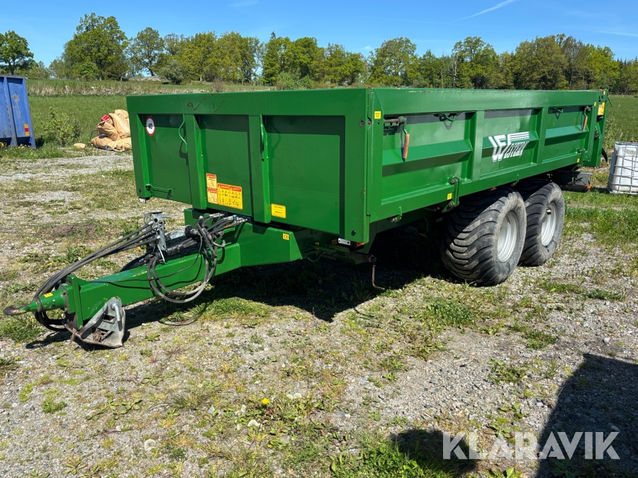 Dumperkärra Western Fabrications WF12LDSL hydraulisk sidoöppning