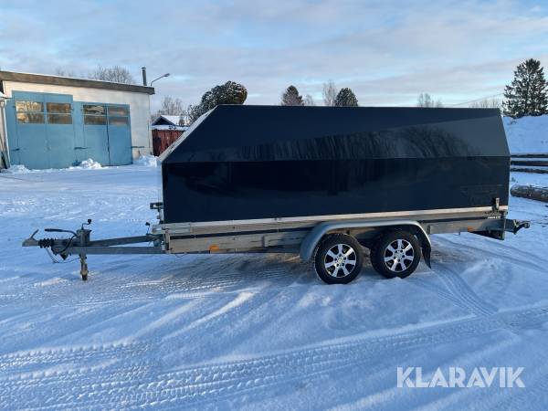 Släpvagn med kåpa Brenderup AZ2000B