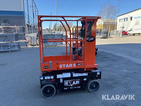 Pelarlift Haulotte Star 6