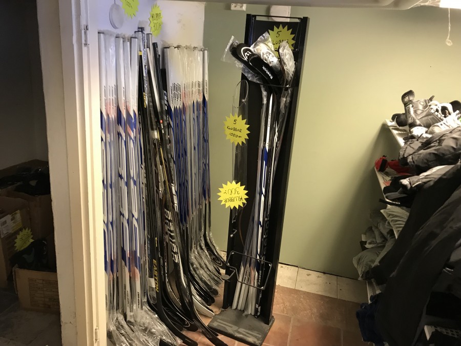 Hockey utrustning / Stort parti