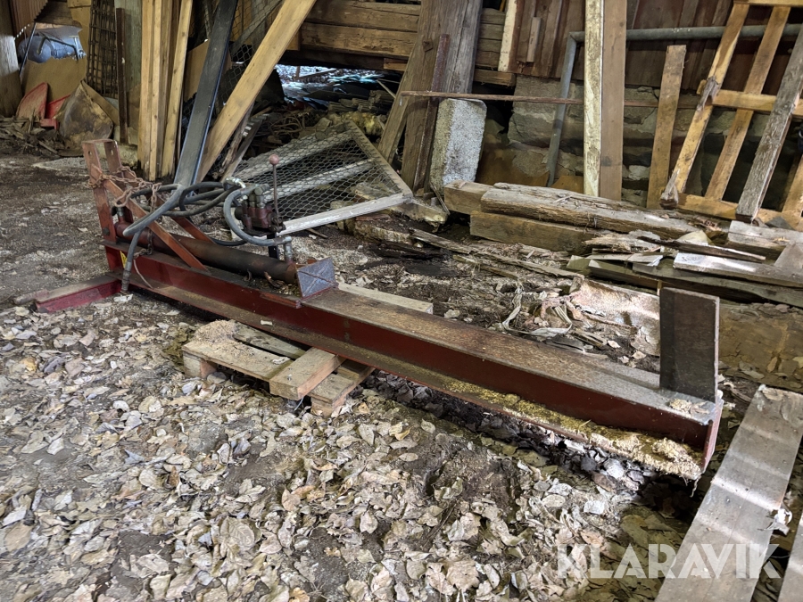 Traktordriven vedkap 3-punktfäste