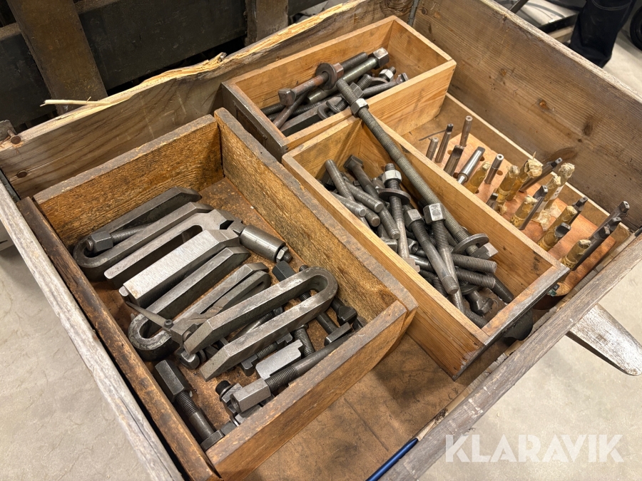 T-spårs verktyg & spännjärn