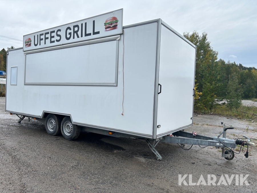 Personalvagn Foodstation Gatuköksvagn