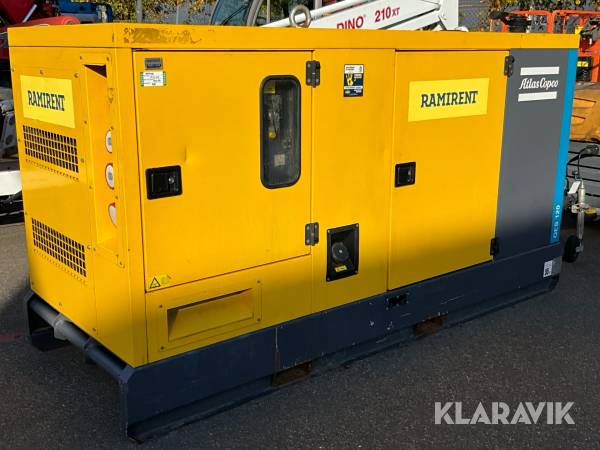 Generator / Elverk Atlas Copco QES 120 dieseldriven