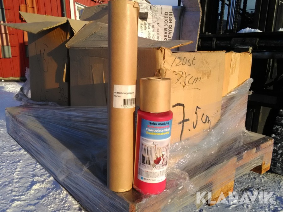 Maskeringpapper & maskeringsplast