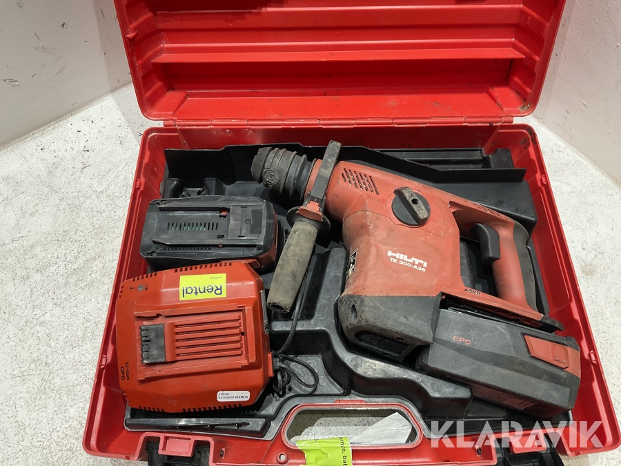 Bilningshammare batteri Hilti TE 300-A36