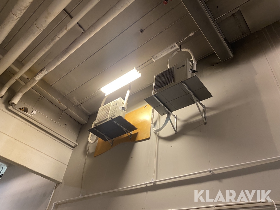 Luftvärmepumpar olika märken 8 st