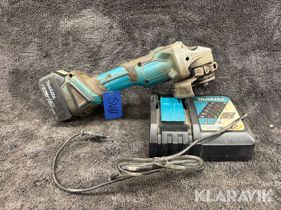 Kap-& vinkelslip Makita DGA504