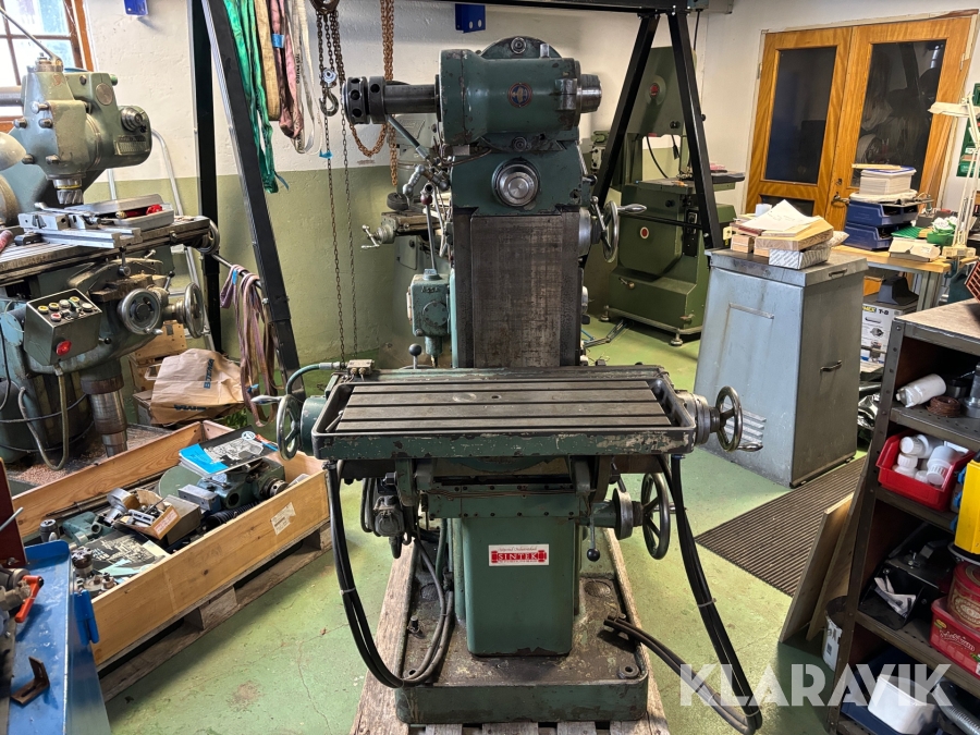 Verktygsfräs Thiel Duplex 158 med mycket tillbehör