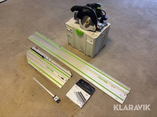 Cirkelsåg Festool HK 55 EBQ - Med tillbehör