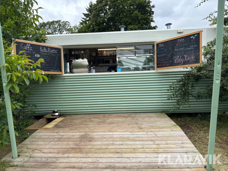 Cafévagn komplett/fullutrustad