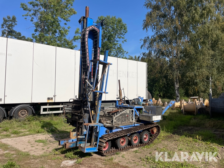 Borr och borrvagn Geo Tech 
