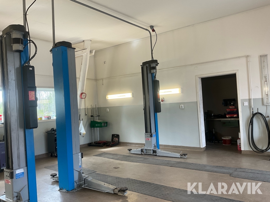 Tvåpelarlyft Ravaglioli KPX337 W-WK-WR