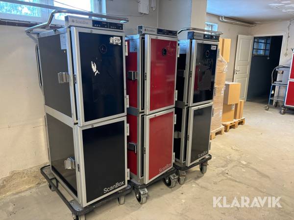 Värme- och kylskåp Scanbox 3 st