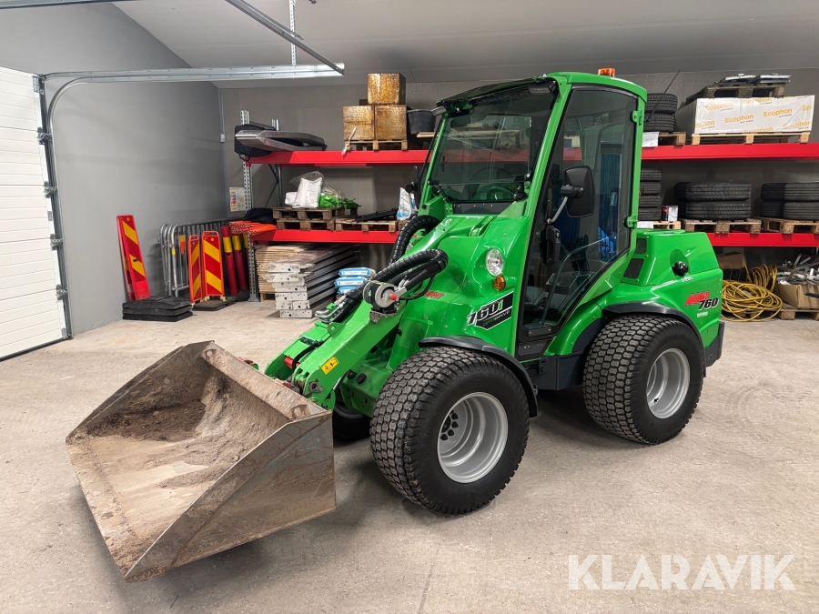 Kompaktlastare Avant 760i Optidrive