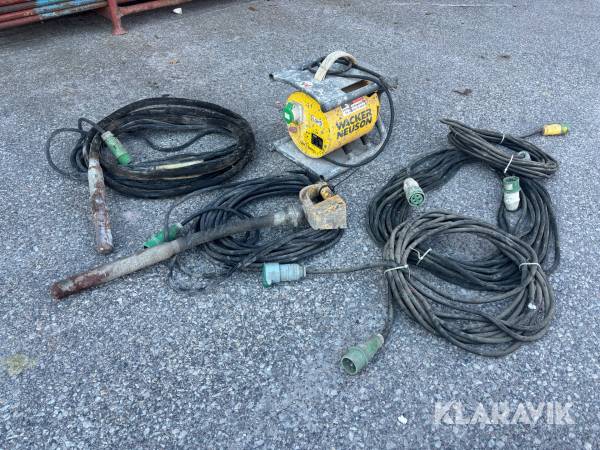 Betongvibrator Wacker Neuson FUE 1/115/200W