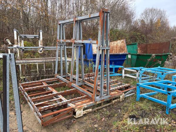 Fönsterrack på hjul