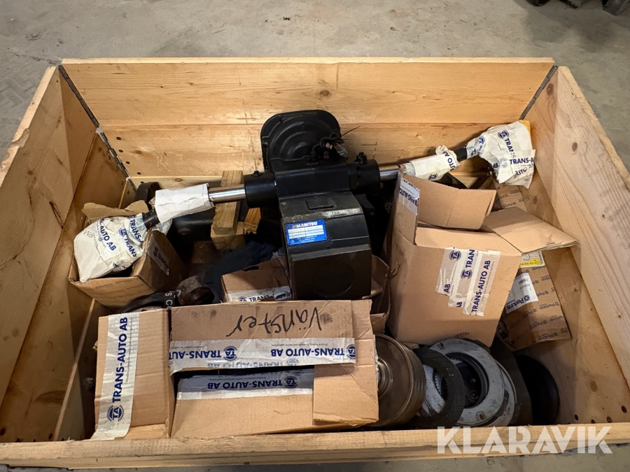 Renoverad Framaxel Manitou MLT 625-75