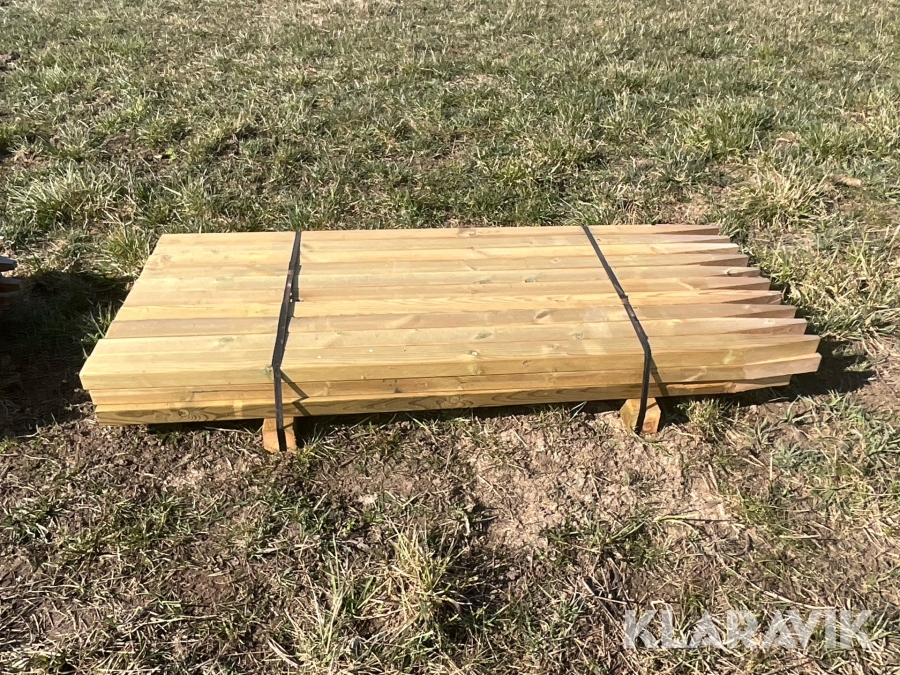 Fyrkantsstolpar 30 st 70x45x1950 mm