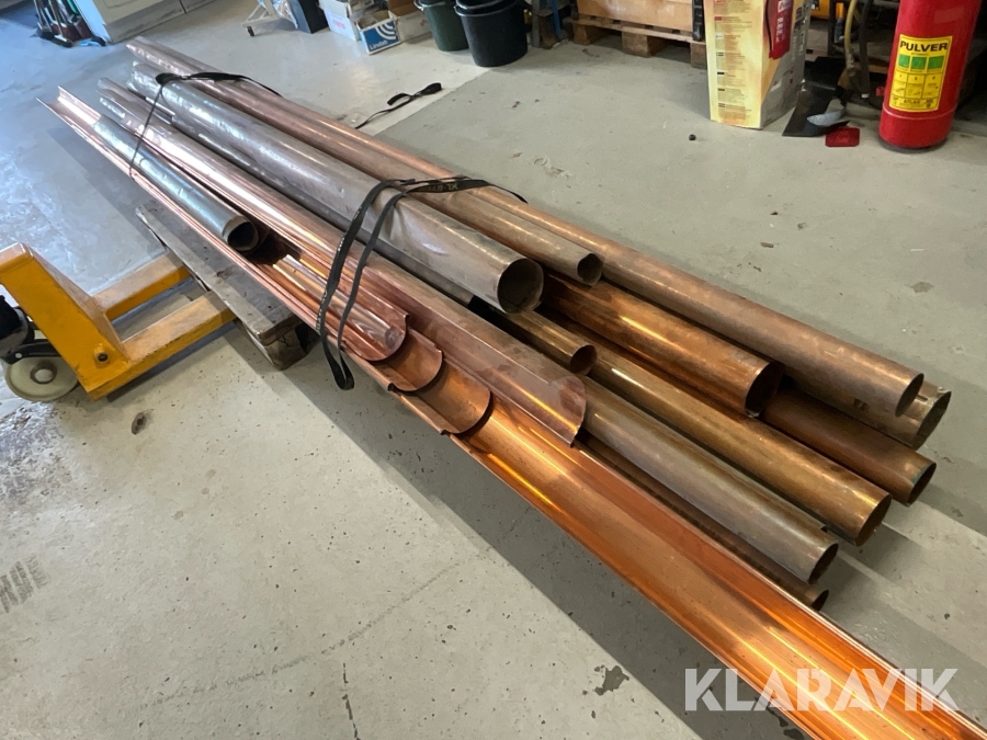 Hängrännor / stuprör koppar