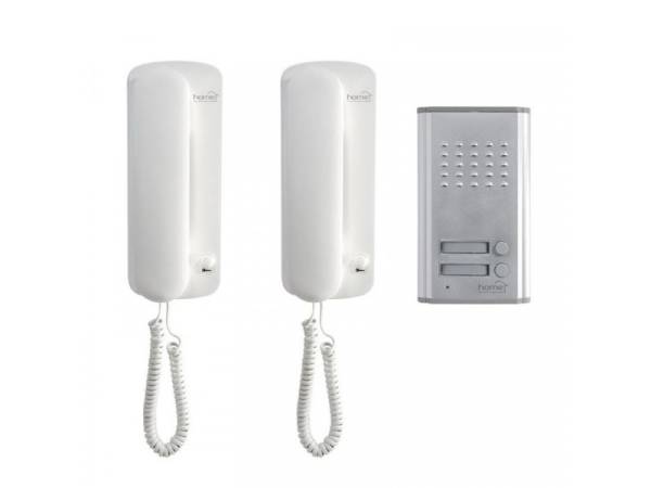 Porttelefon/Intercom för 2 hushåll.
