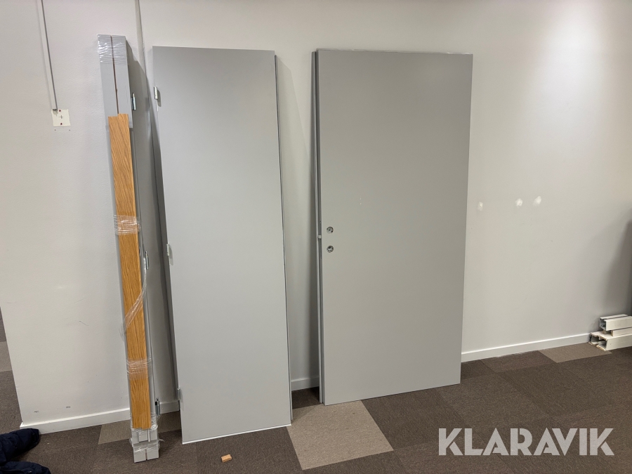 Innerdörr dubbel Nordicdoor med karm