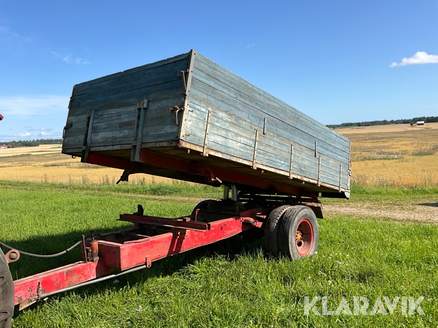 Spannmålskärra med tipp