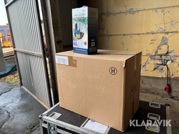 Skoskydd - Med tillhörande skoskyddsdispenser