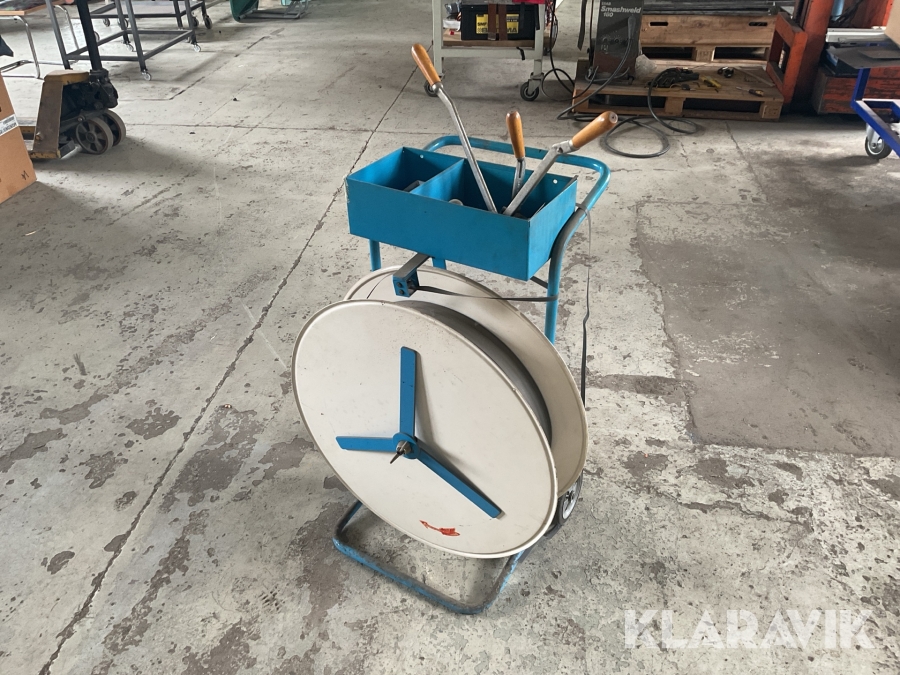 Bandavrullare med bandningsverktyg