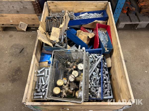 Parti med tumgäng och metrisk gäng