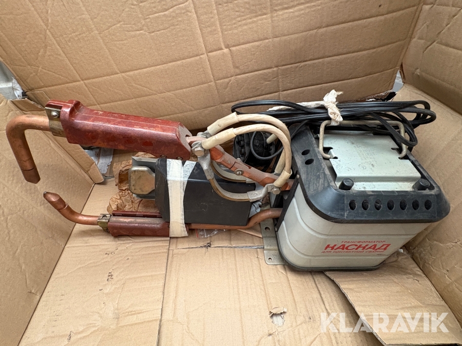 Punkt-/motståndssvets Kaskad