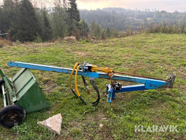 Bergborrmaskin till grävmaskin Atlas Copco LHB23M S40