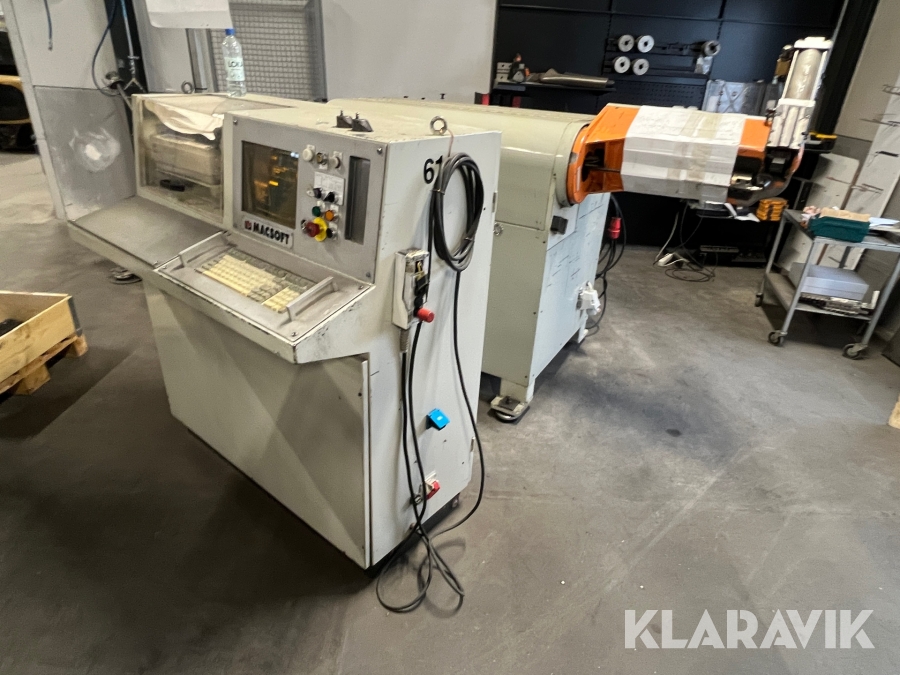 Trådbockningsmaskin Macsoft F36R