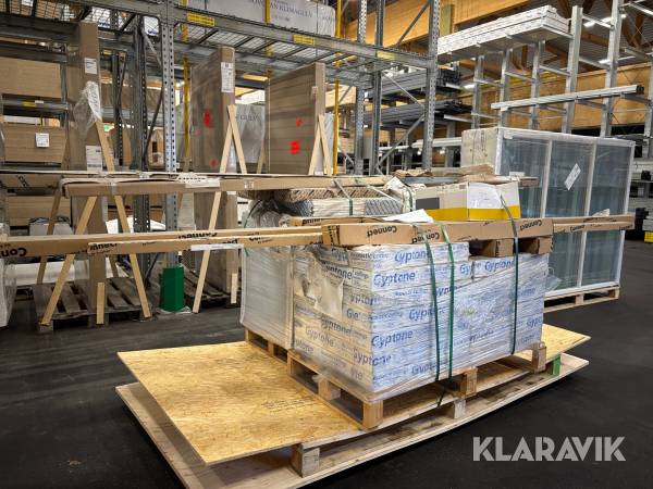 Innetak Acoustic ceilings & Markant 600 S24 komplett med skenor