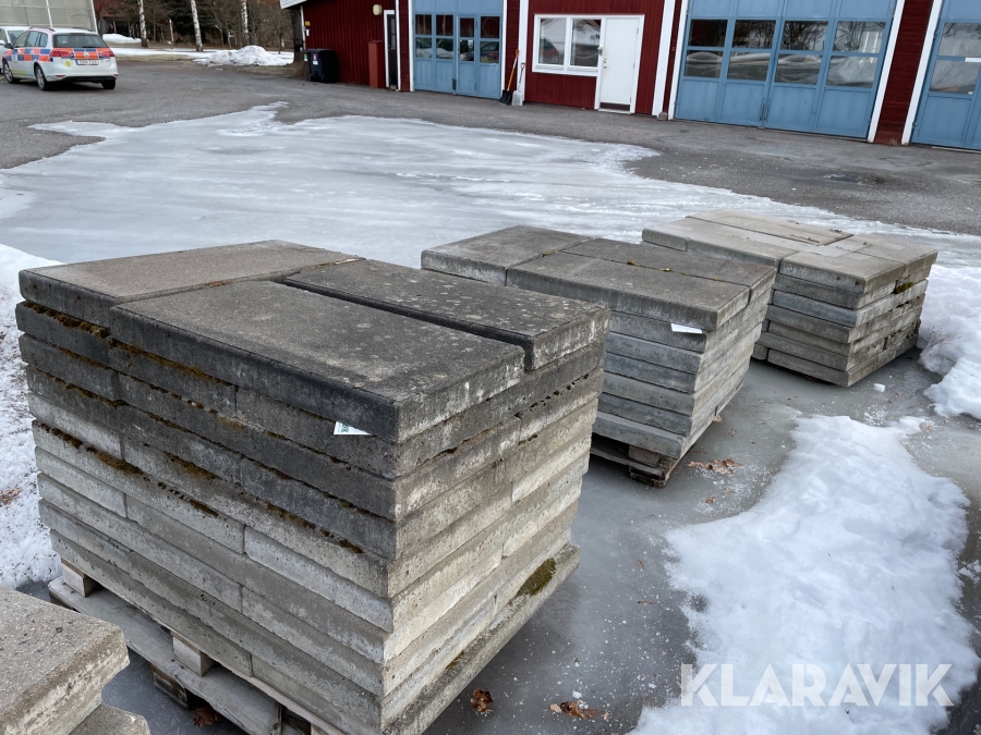 Betongplatta armerad ca 25 m3