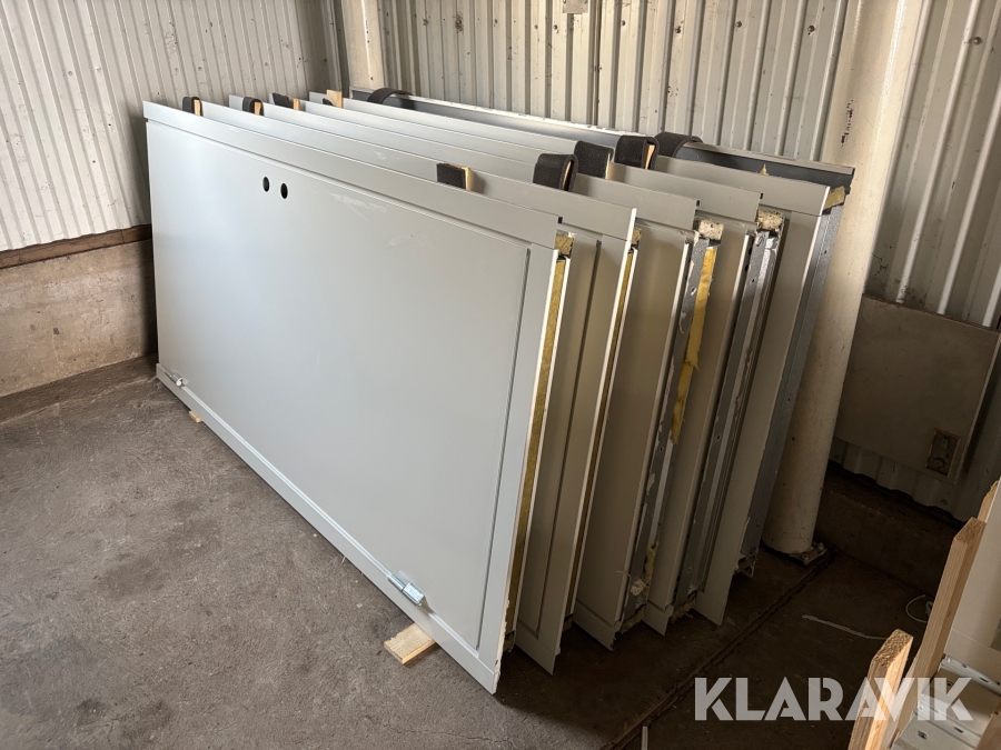 Branddörrar 10x21 6st