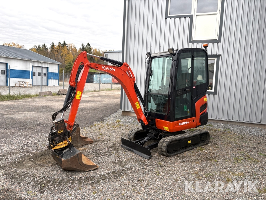Grävmaskin Kubota KX019-4