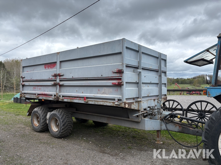 Högtippande vagn Weckman ca 10 ton
