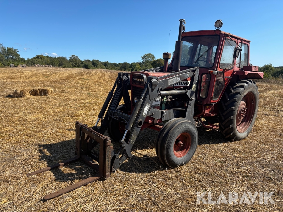 Traktor Volvo BM T 650 - Med frontlastare