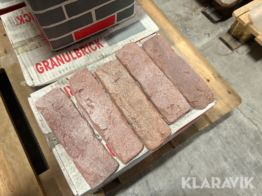 Stenvägg Kertma Ceramik Granolit mix 80kvm