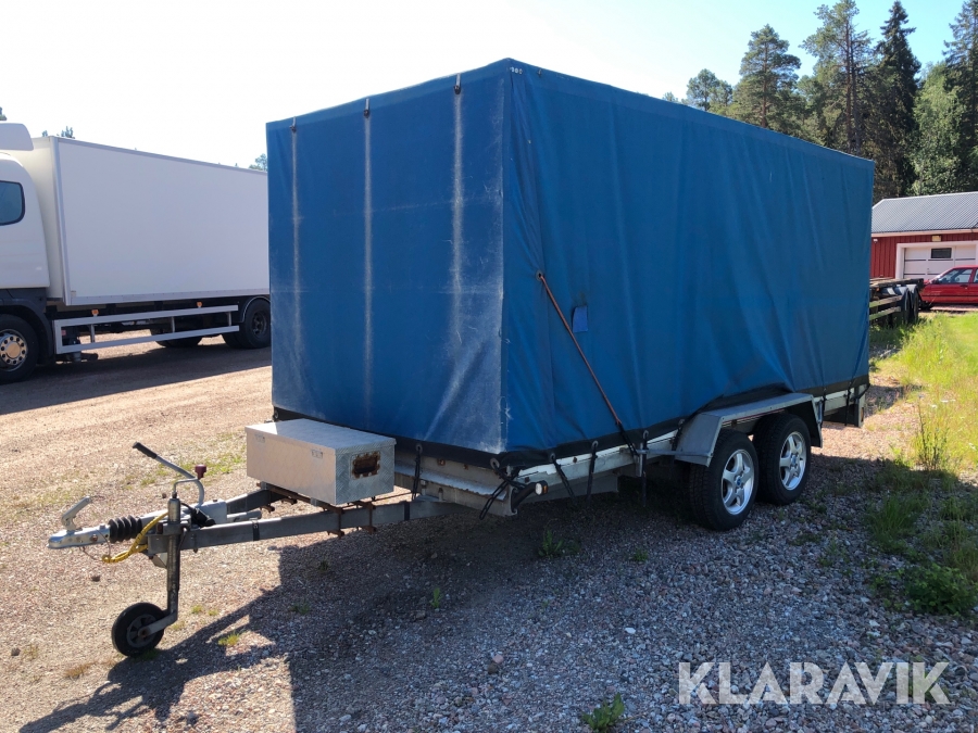 Släpvagn Tiab 1540 TD med kapell
