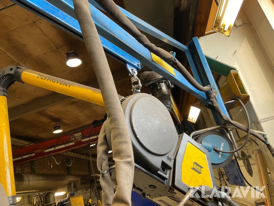 Svets Esab Mig 405w vätskekyld med väggarm