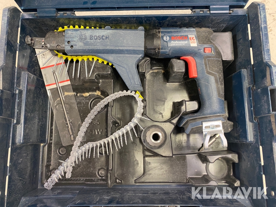 Borrskruvdragare med skruvautomat Bosch GSR 18V-EX TE / MA 55