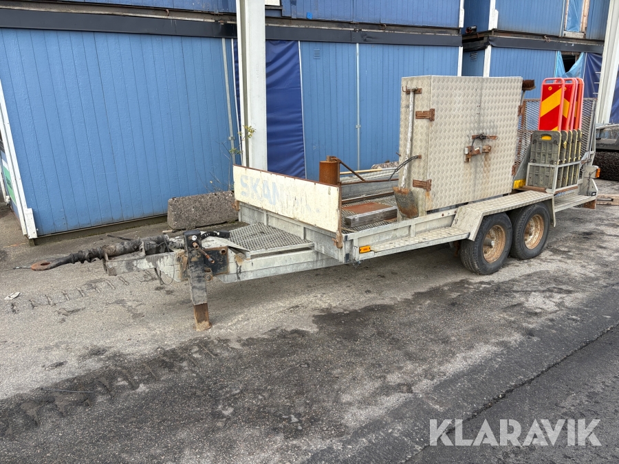 Maskinsläp Reko 3500 TD