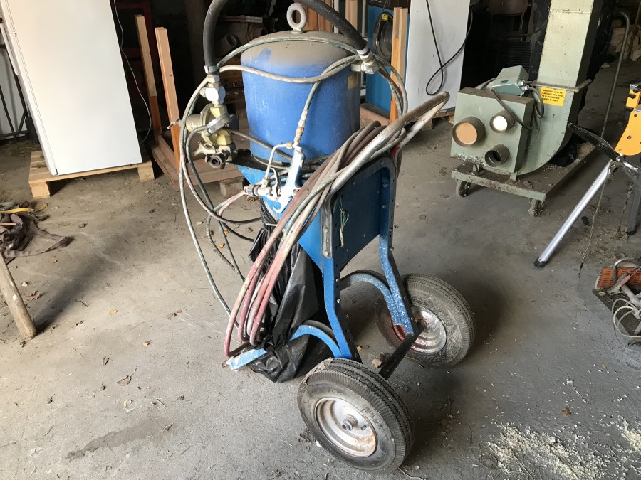 Färgspruta högtryck